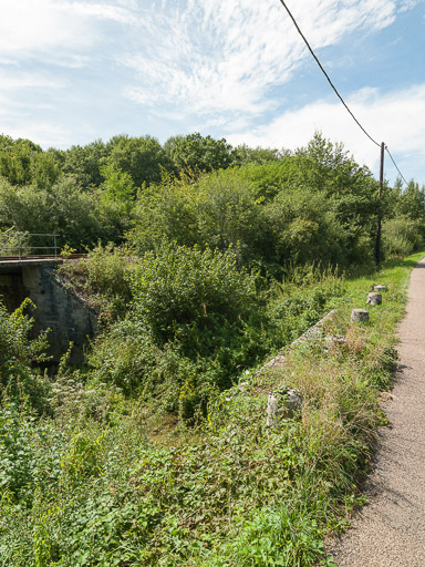 Vue de l'aqueduc. © Pierre-Marie Barbe-Richaud / Région Bourgogne-Franche-Comté, Inventaire du patrimoine - 2017