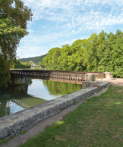 VUe du pont. © Pierre-Marie Barbe-Richaud / Région Bourgogne-Franche-Comté, Inventaire du patrimoine - 2017