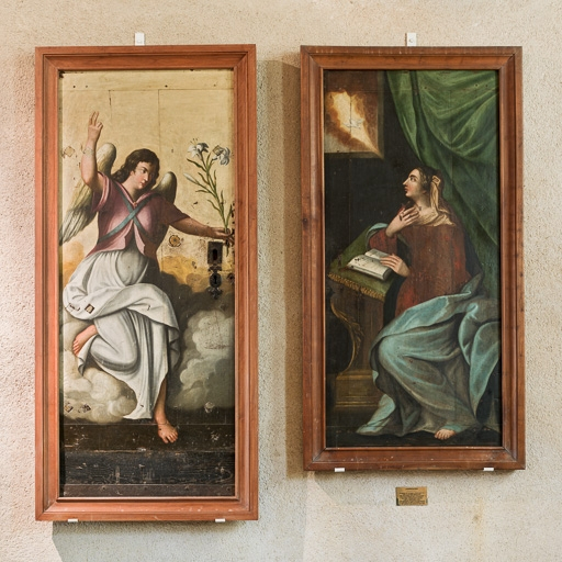 Vue d'ensemble des deux panneaux. © Pierre-Marie Barbe-Richaud / Région Bourgogne-Franche-Comté, Inventaire du patrimoine - 2017