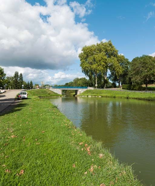 Vue d'ensemble du pont. © Pierre-Marie Barbe-Richaud / Région Bourgogne-Franche-Comté, Inventaire du patrimoine - 2017