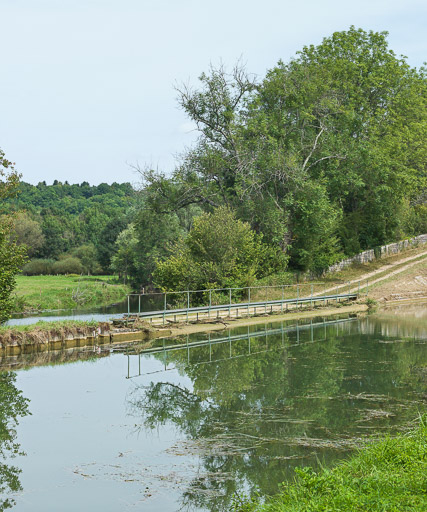 Vue du déversoir. © Pierre-Marie Barbe-Richaud / Région Bourgogne-Franche-Comté, Inventaire du patrimoine - 2017