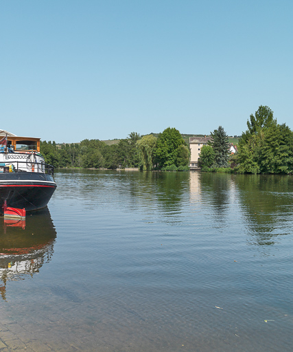 Le moulin et l'Yonne. © Pierre-Marie Barbe-Richaud / Région Bourgogne-Franche-Comté, Inventaire du patrimoine - 2017