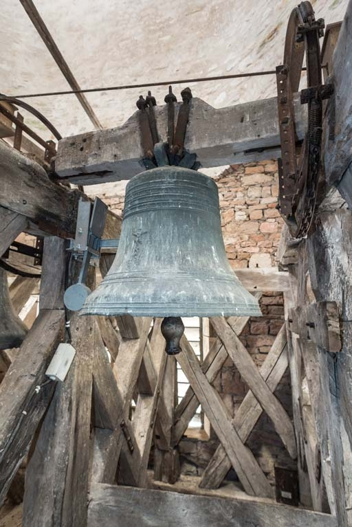 Vue d'ensemble de la petite cloche. © Pierre-Marie Barbe-Richaud / Région Bourgogne-Franche-Comté, Inventaire du patrimoine - 2018