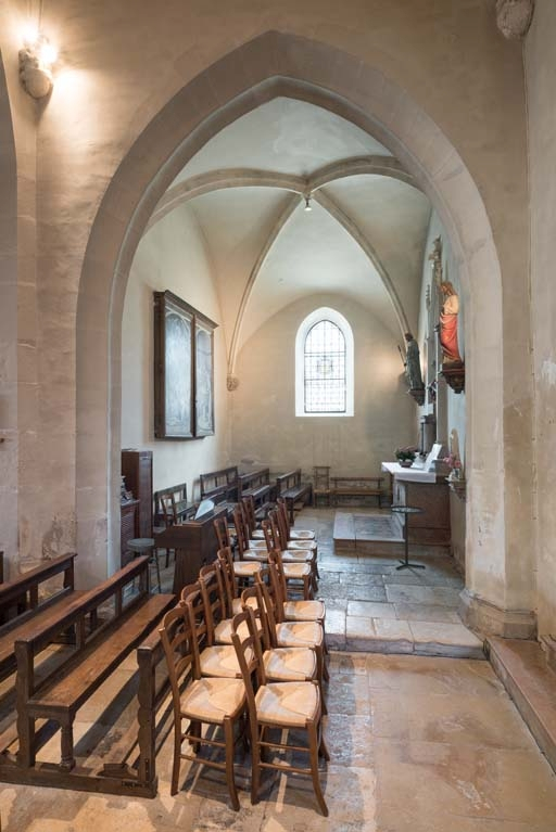 Vue d'ensemble de la chapelle nord. © Pierre-Marie Barbe-Richaud / Région Bourgogne-Franche-Comté, Inventaire du patrimoine - 2018