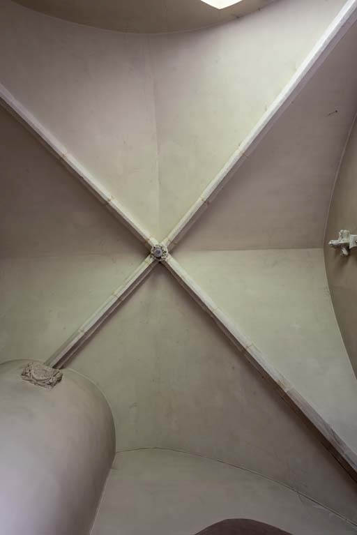 Chapelle sud : voûte. © Pierre-Marie Barbe-Richaud / Région Bourgogne-Franche-Comté, Inventaire du patrimoine - 2018