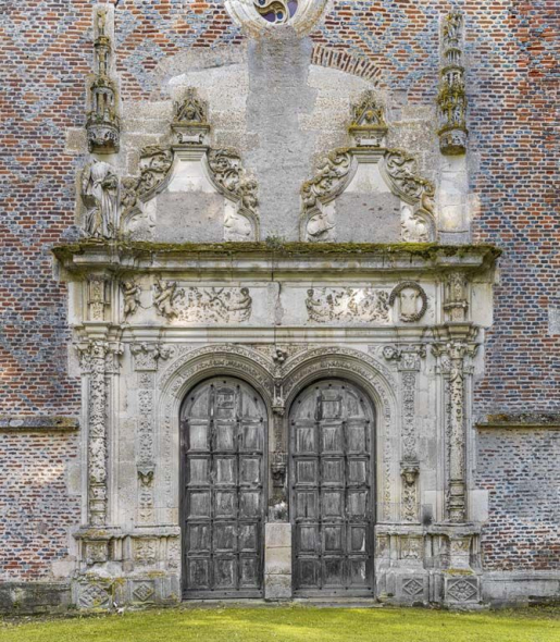 Portail de la chapelle. © Thierry Kuntz / Région Bourgogne-Franche-Comté, Inventaire du patrimoine - 2018