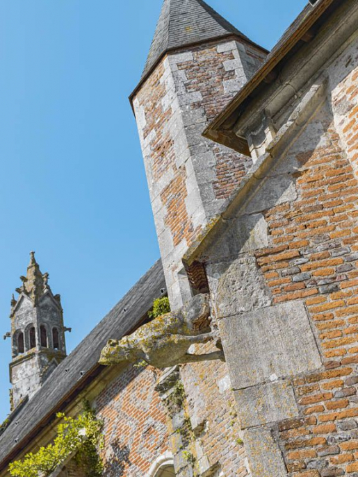 Gargouille, chapelle droite. © Thierry Kuntz / Région Bourgogne-Franche-Comté, Inventaire du patrimoine - 2018