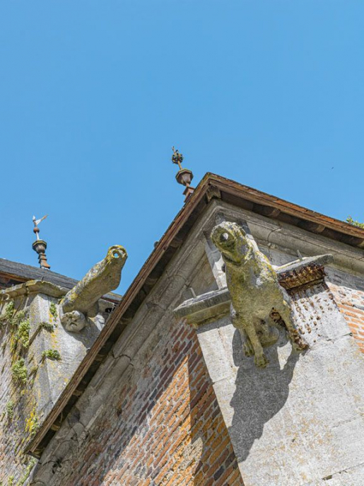 Gargouilles, chapelle droite et choeur. © Thierry Kuntz / Région Bourgogne-Franche-Comté, Inventaire du patrimoine - 2018