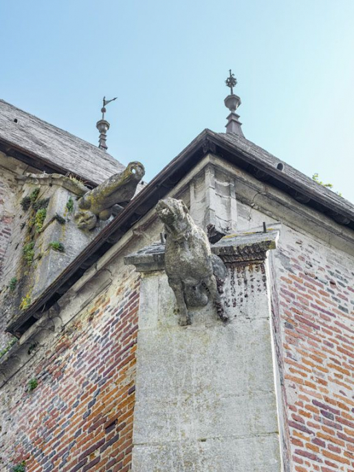 Gargouilles, chapelle droite et choeur. © Thierry Kuntz / Région Bourgogne-Franche-Comté, Inventaire du patrimoine - 2018