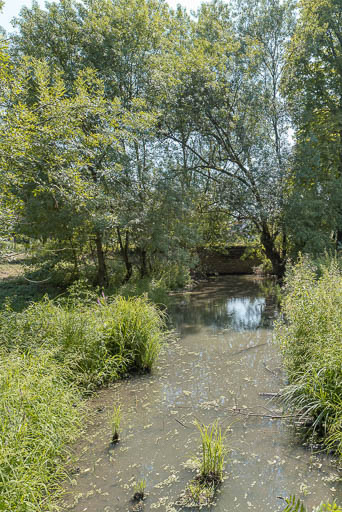 Vue du ponceau et du site. © Pierre-Marie Barbe-Richaud / Région Bourgogne-Franche-Comté, Inventaire du patrimoine - 2018
