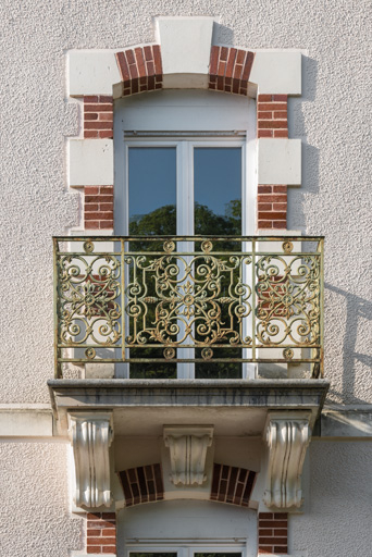 balcon © Pierre-Marie Barbe-Richaud / Région Bourgogne-Franche-Comté, Inventaire du patrimoine - 2019