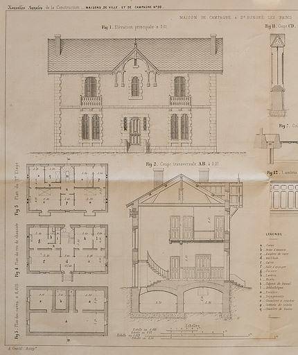 demeure © Pierre-Marie Barbe-Richaud / Région Bourgogne-Franche-Comté, Inventaire du patrimoine - 2020