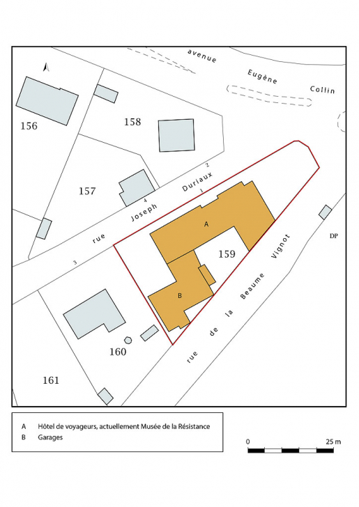 hôtel de voyageurs © Pierre-Marie Barbe-Richaud / Région Bourgogne-Franche-Comté, Inventaire du patrimoine - 2020