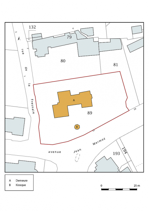 demeure © Pierre-Marie Barbe-Richaud / Région Bourgogne-Franche-Comté, Inventaire du patrimoine - 2020