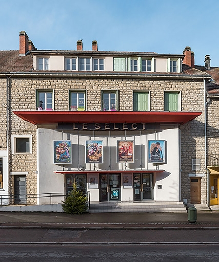  immeuble cinéma © Pierre-Marie Barbe-Richaud / Région Bourgogne-Franche-Comté, Inventaire du patrimoine - 2021