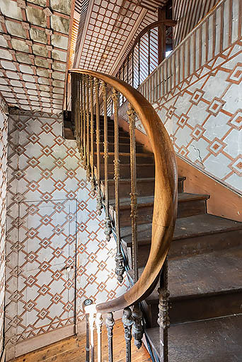 communs théâtre © Pierre-Marie Barbe-Richaud / Région Bourgogne-Franche-Comté, Inventaire du patrimoine - 2022  communs théâtre © Pierre-Marie Barbe-Richaud / Région Bourgogne-Franche-Comté, Inventaire du patrimoine - 2022