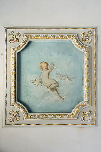 peinture monumentale © Pierre-Marie Barbe-Richaud / Région Bourgogne-Franche-Comté, Inventaire du patrimoine - 2022  peinture monumentale © Pierre-Marie Barbe-Richaud / Région Bourgogne-Franche-Comté, Inventaire du patrimoine - 2022