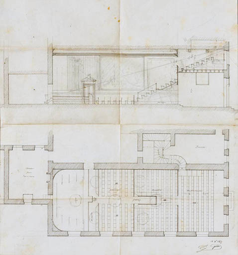 salle de spectacle © Pierre-Marie Barbe-Richaud / Région Bourgogne-Franche-Comté, Inventaire du patrimoine - 2022 salle de spectacle © Pierre-Marie Barbe-Richaud / Région Bourgogne-Franche-Comté, Inventaire du patrimoine - 2022