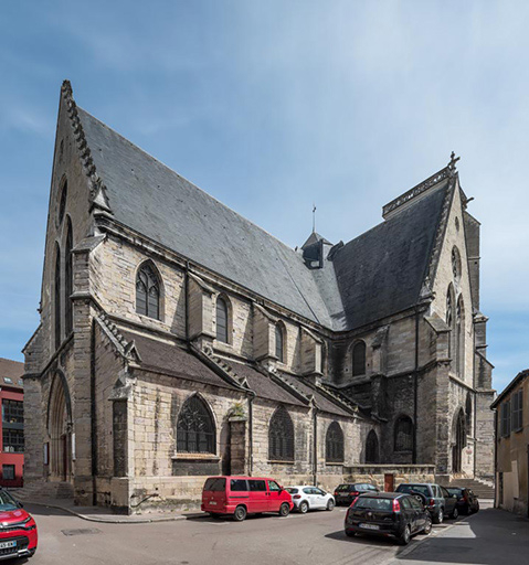 église paroissiale théâtre © Pierre-Marie Barbe-Richaud / Région Bourgogne-Franche-Comté, Inventaire du patrimoine - 2022  église paroissiale théâtre © Pierre-Marie Barbe-Richaud / Région Bourgogne-Franche-Comté, Inventaire du patrimoine - 2022