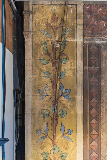 peinture monumentale © Pierre-Marie Barbe-Richaud / Région Bourgogne-Franche-Comté, Inventaire du patrimoine - 2022  peinture monumentale © Pierre-Marie Barbe-Richaud / Région Bourgogne-Franche-Comté, Inventaire du patrimoine - 2022