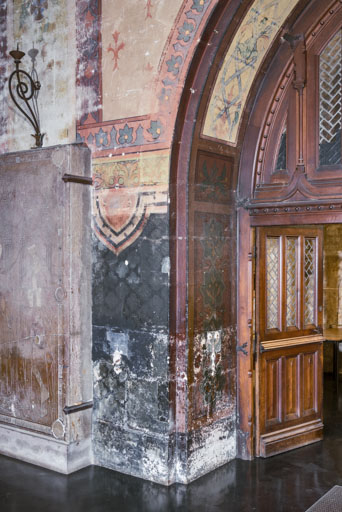 peinture monumentale © Pierre-Marie Barbe-Richaud / Région Bourgogne-Franche-Comté, Inventaire du patrimoine - 2022  peinture monumentale © Pierre-Marie Barbe-Richaud / Région Bourgogne-Franche-Comté, Inventaire du patrimoine - 2022