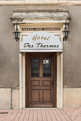 hôtel de voyageurs © Pierre-Marie Barbe-Richaud / Région Bourgogne-Franche-Comté, Inventaire du patrimoine - 2022  hôtel de voyageurs © Pierre-Marie Barbe-Richaud / Région Bourgogne-Franche-Comté, Inventaire du patrimoine - 2022