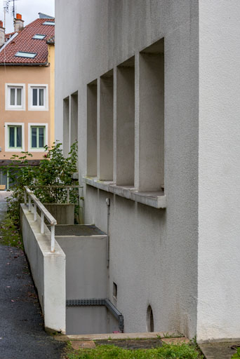 temple escalier © Pierre-Marie Barbe-Richaud / Région Bourgogne-Franche-Comté, Inventaire du patrimoine - 2022  temple escalier © Pierre-Marie Barbe-Richaud / Région Bourgogne-Franche-Comté, Inventaire du patrimoine - 2022