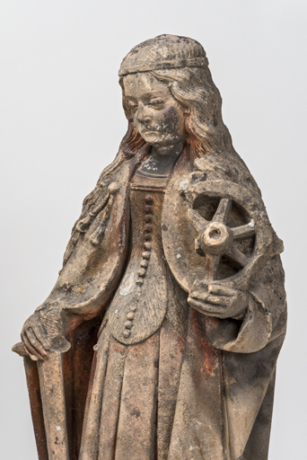 statue © Pierre-Marie Barbe-Richaud / Région Bourgogne-Franche-Comté, Inventaire du patrimoine - 2023  statue © Pierre-Marie Barbe-Richaud / Région Bourgogne-Franche-Comté, Inventaire du patrimoine - 2023
