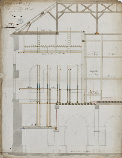  halle théâtre © Pierre-Marie Barbe-Richaud / Région Bourgogne-Franche-Comté, Inventaire du patrimoine - 2023