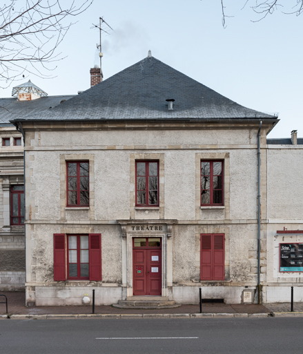 théâtre © Pierre-Marie Barbe-Richaud / Région Bourgogne-Franche-Comté, Inventaire du patrimoine - 2023  théâtre © Pierre-Marie Barbe-Richaud / Région Bourgogne-Franche-Comté, Inventaire du patrimoine - 2023