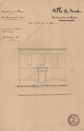 théâtre © Pierre-Marie Barbe-Richaud / Région Bourgogne-Franche-Comté, Inventaire du patrimoine - 2023  théâtre © Pierre-Marie Barbe-Richaud / Région Bourgogne-Franche-Comté, Inventaire du patrimoine - 2023