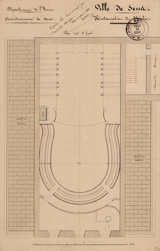 théâtre © Pierre-Marie Barbe-Richaud / Région Bourgogne-Franche-Comté, Inventaire du patrimoine - 2023  théâtre © Pierre-Marie Barbe-Richaud / Région Bourgogne-Franche-Comté, Inventaire du patrimoine - 2023