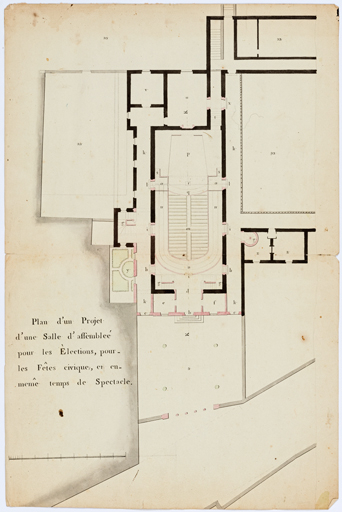 chapelle théâtre cinéma © Pierre-Marie Barbe-Richaud / Région Bourgogne-Franche-Comté, Inventaire du patrimoine - 2023  chapelle théâtre cinéma © Pierre-Marie Barbe-Richaud / Région Bourgogne-Franche-Comté, Inventaire du patrimoine - 2023