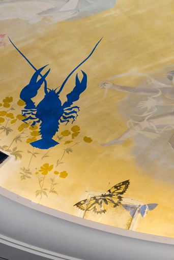 peinture monumentale © Pierre-Marie Barbe-Richaud / Région Bourgogne-Franche-Comté, Inventaire du patrimoine - 2023  peinture monumentale © Pierre-Marie Barbe-Richaud / Région Bourgogne-Franche-Comté, Inventaire du patrimoine - 2023