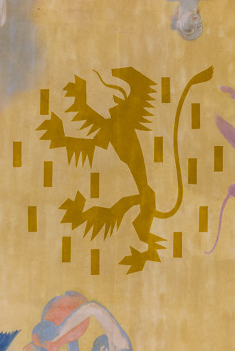 peinture monumentale © Pierre-Marie Barbe-Richaud / Région Bourgogne-Franche-Comté, Inventaire du patrimoine - 2023  peinture monumentale © Pierre-Marie Barbe-Richaud / Région Bourgogne-Franche-Comté, Inventaire du patrimoine - 2023