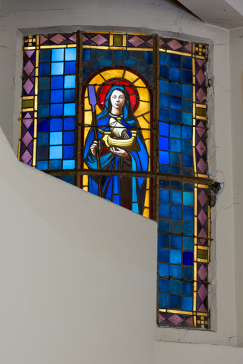 verrière © Pierre-Marie Barbe-Richaud / Région Bourgogne-Franche-Comté, Inventaire du patrimoine - 2023  verrière © Pierre-Marie Barbe-Richaud / Région Bourgogne-Franche-Comté, Inventaire du patrimoine - 2023