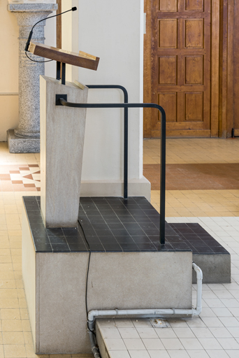 ambon © Pierre-Marie Barbe-Richaud / Région Bourgogne-Franche-Comté, Inventaire du patrimoine - 2023  ambon © Pierre-Marie Barbe-Richaud / Région Bourgogne-Franche-Comté, Inventaire du patrimoine - 2023