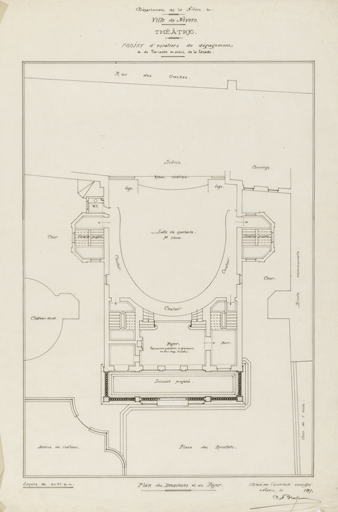  théâtre © Pierre-Marie Barbe-Richaud / Région Bourgogne-Franche-Comté, Inventaire du patrimoine - 2024