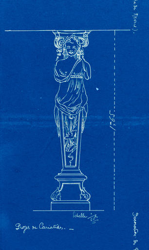  sculpture théâtre © Pierre-Marie Barbe-Richaud / Région Bourgogne-Franche-Comté, Inventaire du patrimoine - 2024