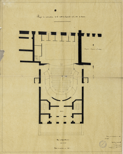 théâtre © Pierre-Marie Barbe-Richaud / Région Bourgogne-Franche-Comté, Inventaire du patrimoine - 2024