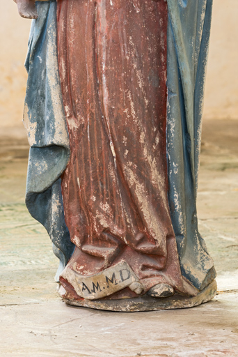  statue © Pierre-Marie Barbe-Richaud / Région Bourgogne-Franche-Comté, Inventaire du patrimoine - 2024