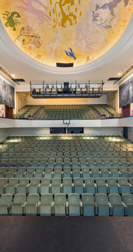  maison du peuple théâtre © Pierre-Marie Barbe-Richaud / Région Bourgogne-Franche-Comté, Inventaire du patrimoine - 2024