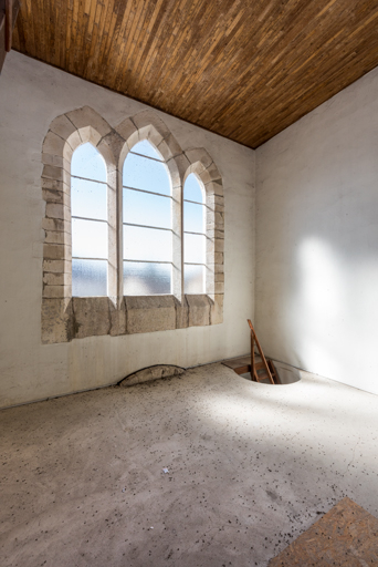 église baie tribune © Pierre-Marie Barbe-Richaud / Région Bourgogne-Franche-Comté, Inventaire du patrimoine - 2024  église baie tribune © Pierre-Marie Barbe-Richaud / Région Bourgogne-Franche-Comté, Inventaire du patrimoine - 2024