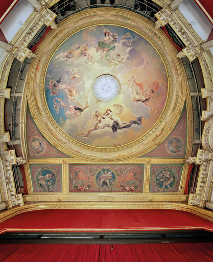  théâtre peinture monumentale © Pierre-Marie Barbe-Richaud / Région Bourgogne-Franche-Comté, Inventaire du patrimoine - 2025