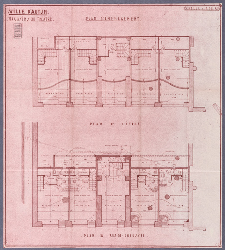  théâtre halle © Pierre-Marie Barbe-Richaud / Région Bourgogne-Franche-Comté, Inventaire du patrimoine - 2025