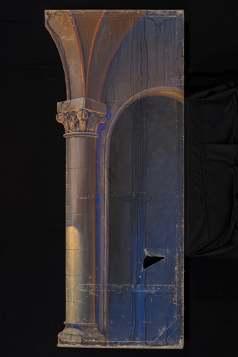  décor de théâtre © Pierre-Marie Barbe-Richaud / Région Bourgogne-Franche-Comté, Inventaire du patrimoine - 2025