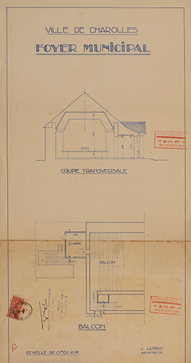 salle de spectacle cinéma © Nicolas Waltefaugle / Région Bourgogne-Franche-Comté, Inventaire du patrimoine - 2025