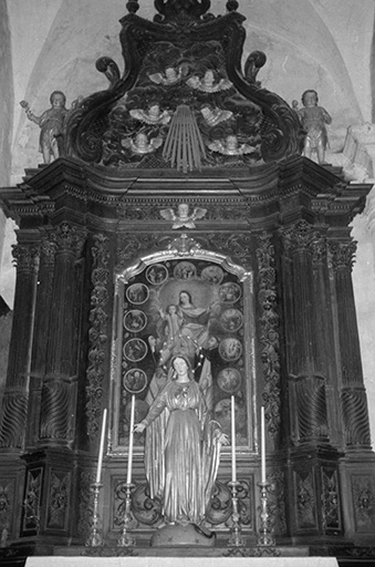 retable © Liliane Hamelin / Région Bourgogne-Franche-Comté, Inventaire du patrimoine - 1968