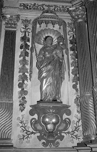 statue © Liliane Hamelin / Région Bourgogne-Franche-Comté, Inventaire du patrimoine - 1968