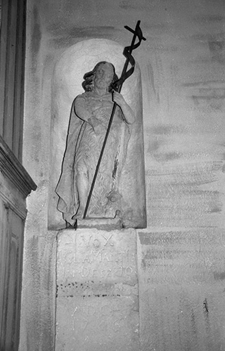 statue © Liliane Hamelin / Région Bourgogne-Franche-Comté, Inventaire du patrimoine - 1968